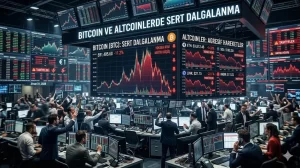 Bitcoin ve Altcoinlerde Sert Dalgalanma