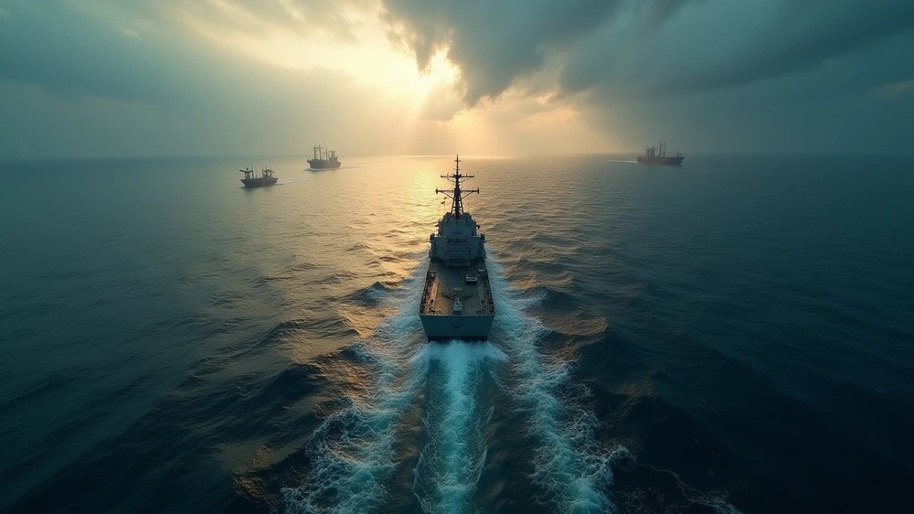 ABD Donanması İran’a ait Touska gemisini ele geçirince Gözler Hürmüz Boğazı’na çevrildi