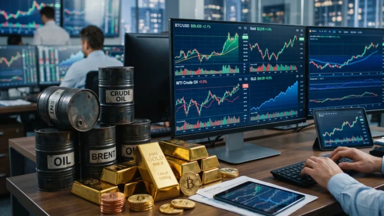 Piyasada yön değişiyor, Petrol düştü, Altın ve Bitcoin yükseldi!